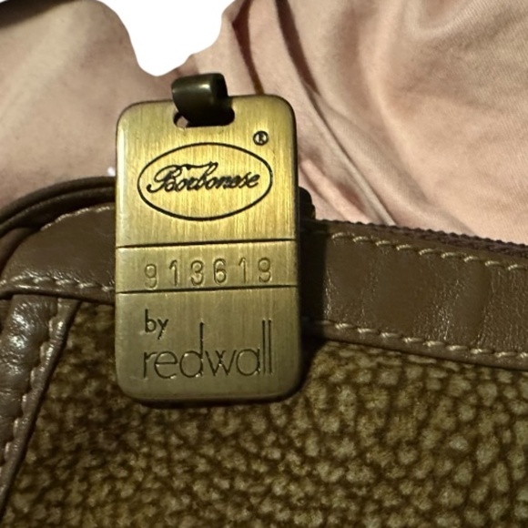 Vintage Brown Borbonese by Redwall Handbag - Picture 8 of 9
